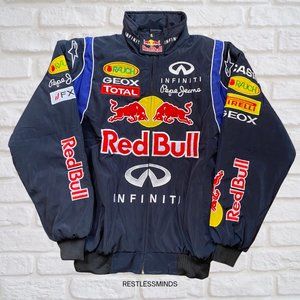 EMBROIDERED Red Bull F1 Racing Jacket